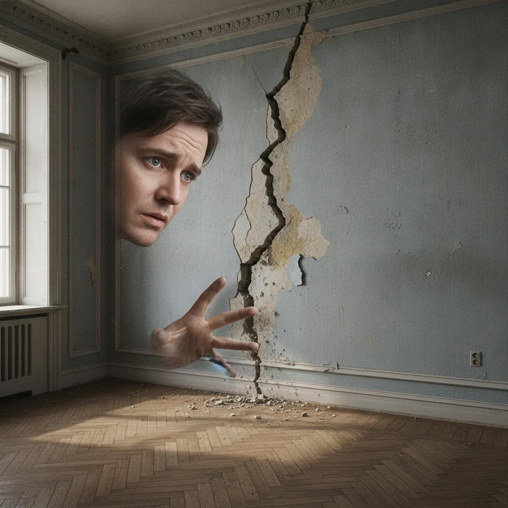Fissures mur appartement ancien, danger ou pas en 2026 - fissures mur appartement ancien danger