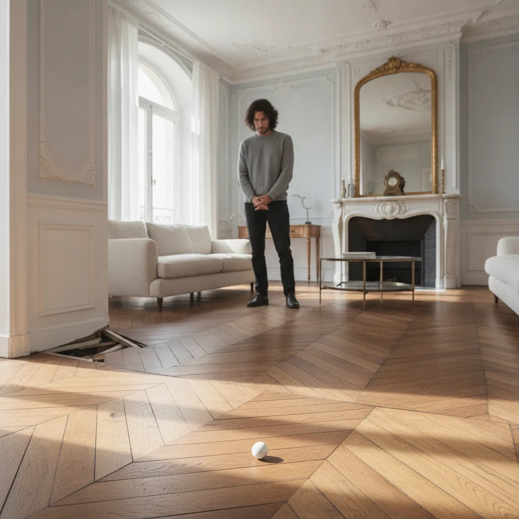 Plancher bois ancien en affaissement, causes et solutions - plancher bois ancien affaissement